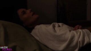 The hot teacher Mandy Flores is having an intense encounter with a student in the hotel room