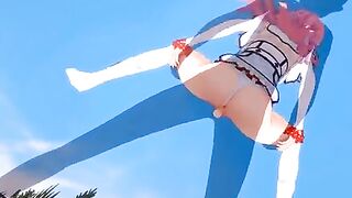 Hentai Kaifuku with Flare Arlgrande, where she gets fucked and experiences something new for the first time (POV)