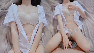 Thai babe fucked hard by her boyfriend in homemade vid