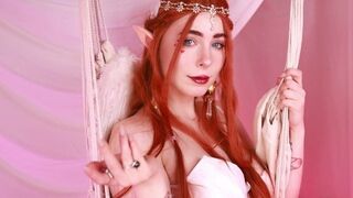 Cupid got his dick soaked with pussy juice on Valentine's Day