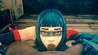 Skinny bitch compilation from Fortnite Blacked