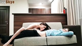 Girlfriend woke me up and we fucked hard, Ivy Skye