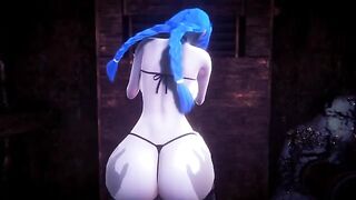 POV of a guy who jinxed a hot League of Legends cosplayer