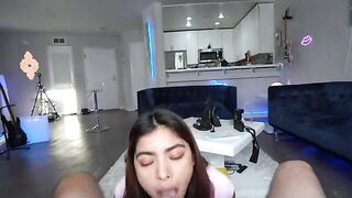 Horny Hazel Heart wants to taste your big cock