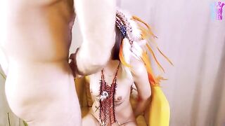 A sexy gypsy queen gets fucked by a horny cowboy in an intense session