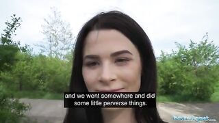 The guy spied on a girl taking a piss with his drone and fucked her for cash