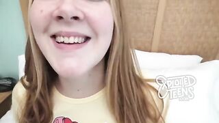 Redhead teenage starlet gets fucked at her casting porn audition