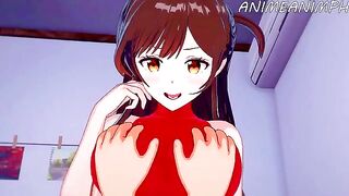 Chizuru Mizuhara gets fucked hard in this Rent a Girlfriend special