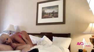 Brandi Bae’s fan got his dick covered with her cum and pussy juices