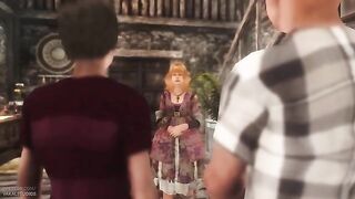 Harry Potter has a steamy encounter with Ginni, the alluring sister, in this explicit 3D hentai parody