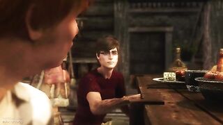 Harry Potter has a steamy encounter with Ginni, the alluring sister, in this explicit 3D hentai parody
