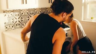 My husband rewarded me with passionate sex for a job well done