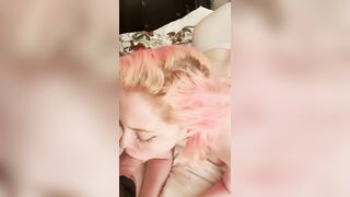 I gave my husband a deep blowjob, he loved it