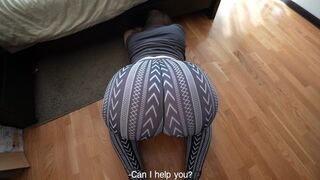 She’s stuck again and thanked her stepbrother twice