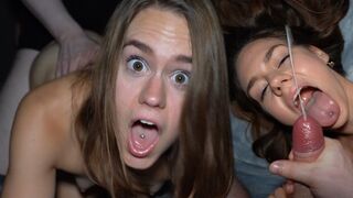 Ruthlessly fucked like a sex doll, no mercy for petite teen Leria Glow