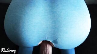 Babe got her pussy cum after doing yoga with her best friend