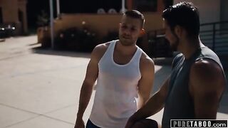 Stepmom Sheena Ryder forced to engage in intense threesome by her stepson