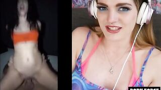 Carly Rae Summers reacts to intense anal sex in PF Porn Reactions Ep IV
