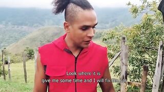 The sexy Mariana Martix pays for the car repair with her sweet pussy