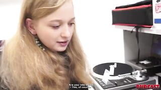 A girl was fucked at a fake casting for money with a guy