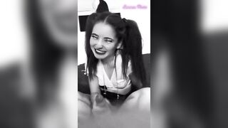 Petit Emma Fiore gets fucked in various positions on TikTok