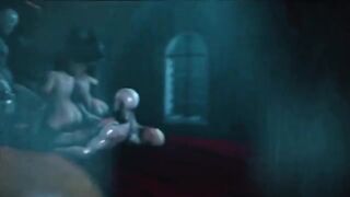 Hentai 3D uncensored Full Moon 2 Gangbang, a wild compilation