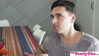 Alyx Star gets her pussy pounded by a horny stepbrother