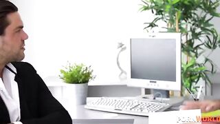 Latina secretary Susy Gala with big tits gets fucked hard in the office by her boss