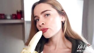 A girl was fucked by her neighbour and received a cumshot on her face