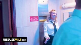 Hot bathroom attendant service for everyone at the club