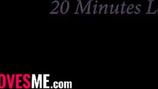Petite girl made her stepbrother a stunning blowjob for his birthday