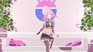 Hot JOI action with a cute VTUBER girlfriend who loves to please