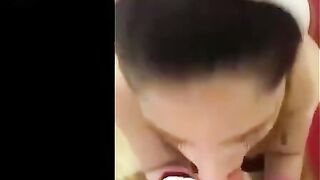 First-time cumshot compilation with the hottest babes getting their faces covered in cum