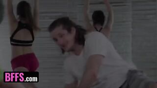 The yoga master fucked with his students in a steamy session