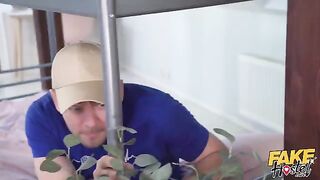 A cheating GF got caught and fucked in a hotel room