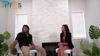 The pros episode 1 - Armani Black and Derek Savage, featuring intense interracial action