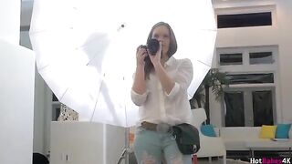 Hot photographer Jenna J Ross gets her pussy licked by two babes