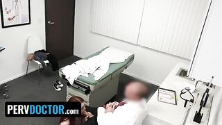 A young doctor examined a ginger patient and made love with her