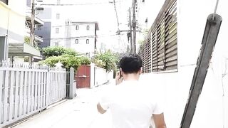 Femdom Myanmar celebrity Mya Mya in control, making her slave stand and carry