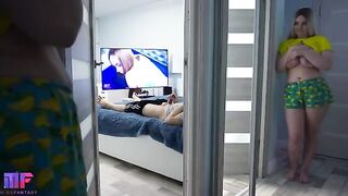 Spying for daddy part 2 with a hot twist