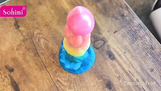 Toy review + demonstration of its effectiveness in a relationship! Eelet's playful vibe shines through!