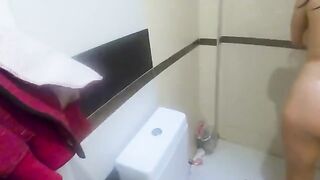 Busty stepmom fucked doggystyle thinking I was her husband, facial on her face