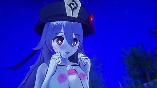 Hu Tao Genshin Impact 3D Hentai Remake Shortver - amazing anal sex scenes!
