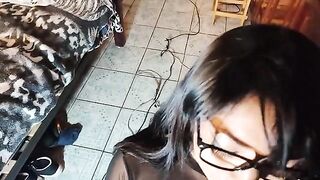 A sexy model is having fun with a guy in this hot video