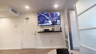 She won’t let me finish the game, so we have sex