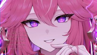 Yae Miko's footjob can make anyone cum in 5 minutes