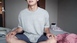 A girl with the hottest face sits on the guy’s face