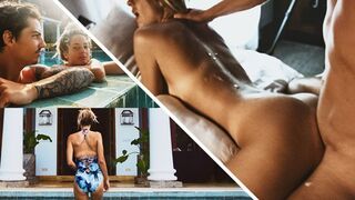 Petite babe enjoys sea sex and surfing with her boyfriend