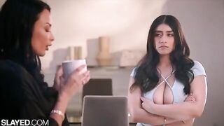 The teacher is too sexy, the student can't concentrate