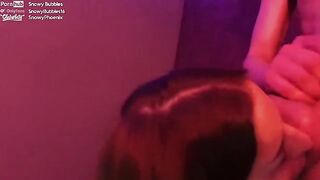 Her face got destroyed, extreme gagging involved